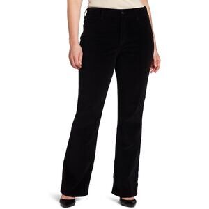 NYDJ Women's‎ Plus Size Barbara Bootcut Jeans in Corduroy - Size 24W - In Black